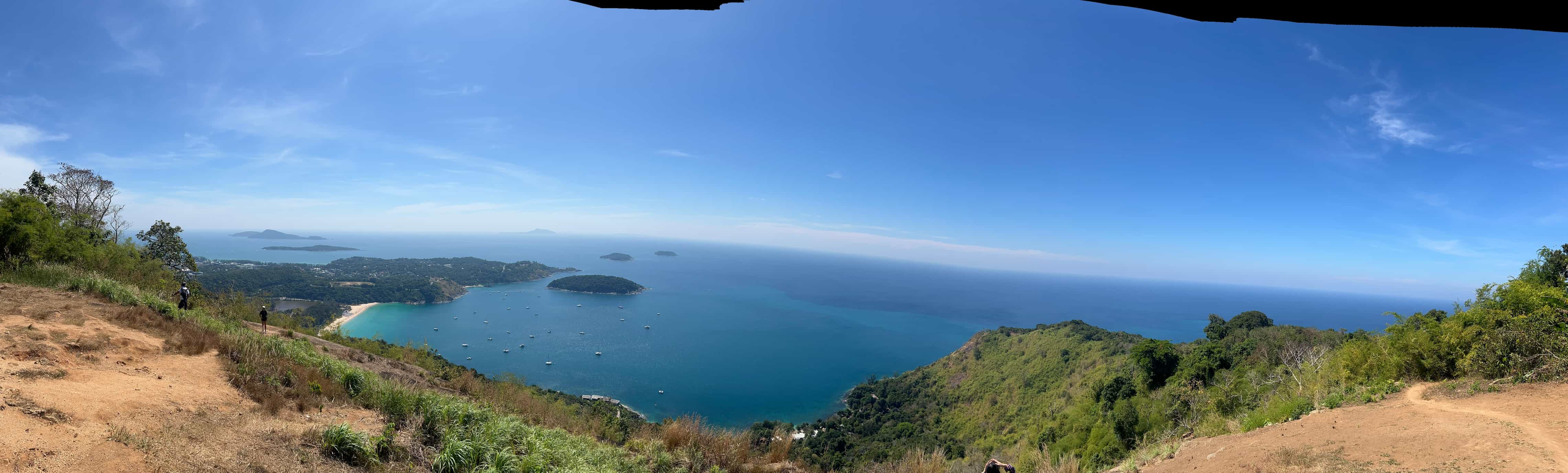 Black Rock Viewpoint Panoramic — Phuket