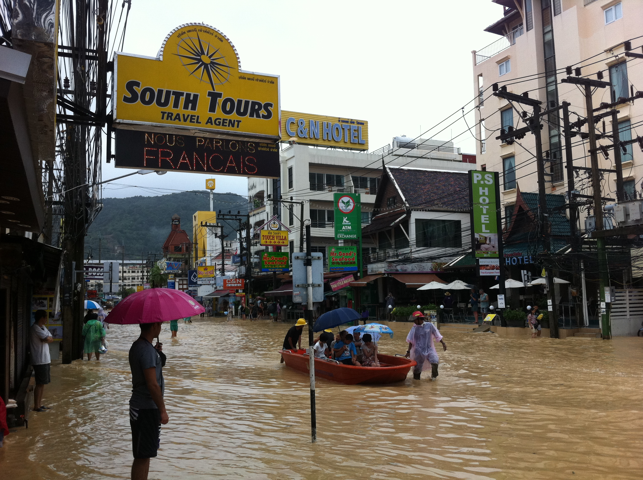 South Tours office — always open for travellers